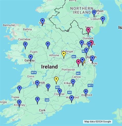 Irish Racecourses: A.